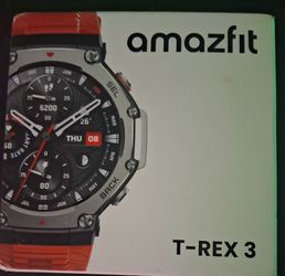 Amazfit T-Rex 3 Smartwatch (RED)