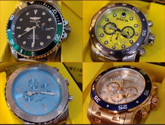 4 FOR$225 MEN'S INVICTA