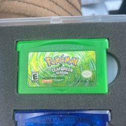 Authentic Pokémon Leaf Green