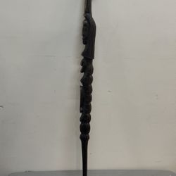 Vintage African Hand Carved Walking Stick Cane