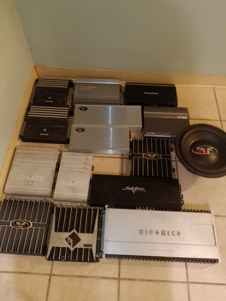 Car Audio Amps 
