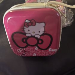 Hello Kitty Coin Purse/earbud Holder 