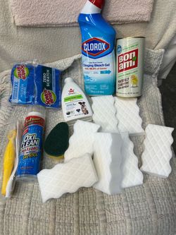 Cleaning Supplies Bundle – Clorox, OxiClean, Bon Ami & More
