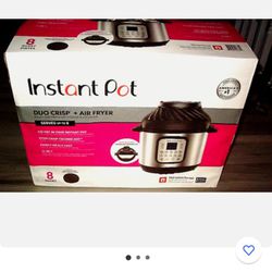 Instant Pot Duo Crisp+Air Fryer 8Quart New $120
