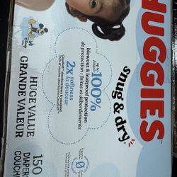 Size 4 Huggies Unopened Box 