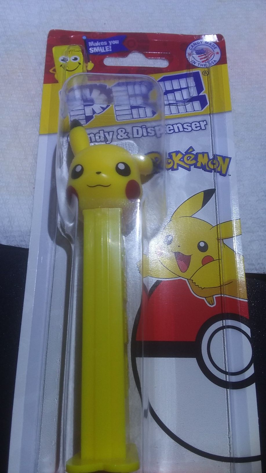 Pokemon Pez Dispenser - Pikachu - new in Package