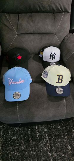 New Era MLB Baseball Caps – Lot of 4