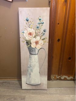 Canvas wall hanging