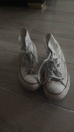 Used White Converse