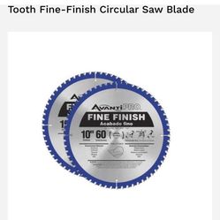 Table Saw. Blade 10” 60 Carbide Teeth