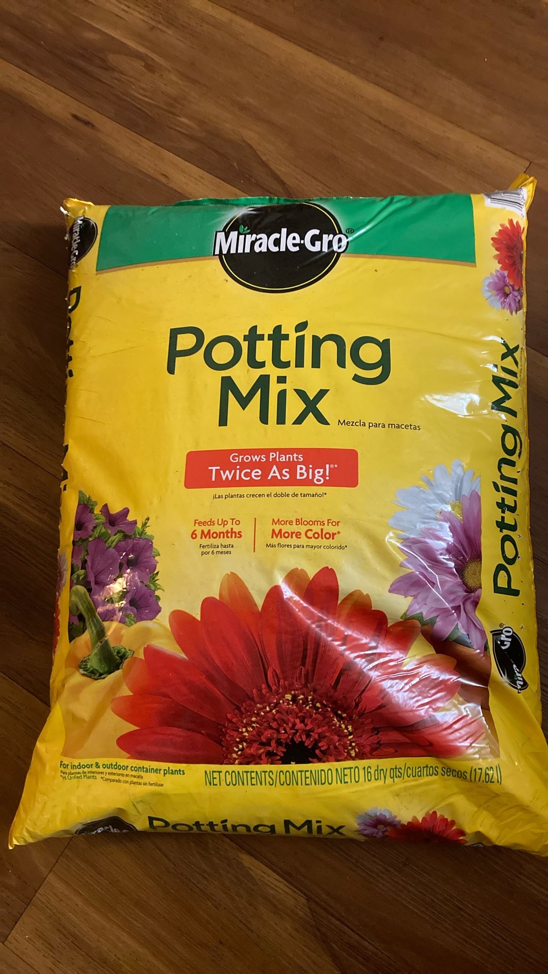 Miracle Grow Potting Mix