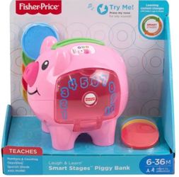 Fisher Price Smart Stages Piggy Bank $20