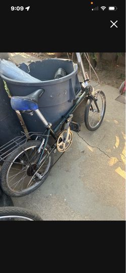 Nice old folding bike