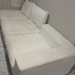 white couch 