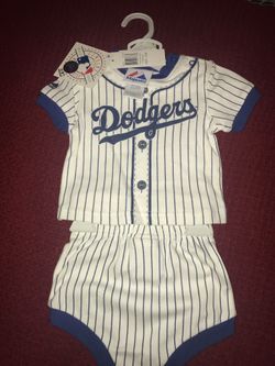 Dodgers 2 piece 3/6 Months set