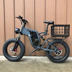 Heavy Duty E-Bike -(48v/2000watt) 40mph+