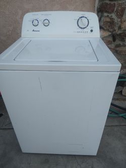 Amana washing machine refurbished, replaced suspension rods and replaced pump. Works great can deliver, install and haul , hablo español