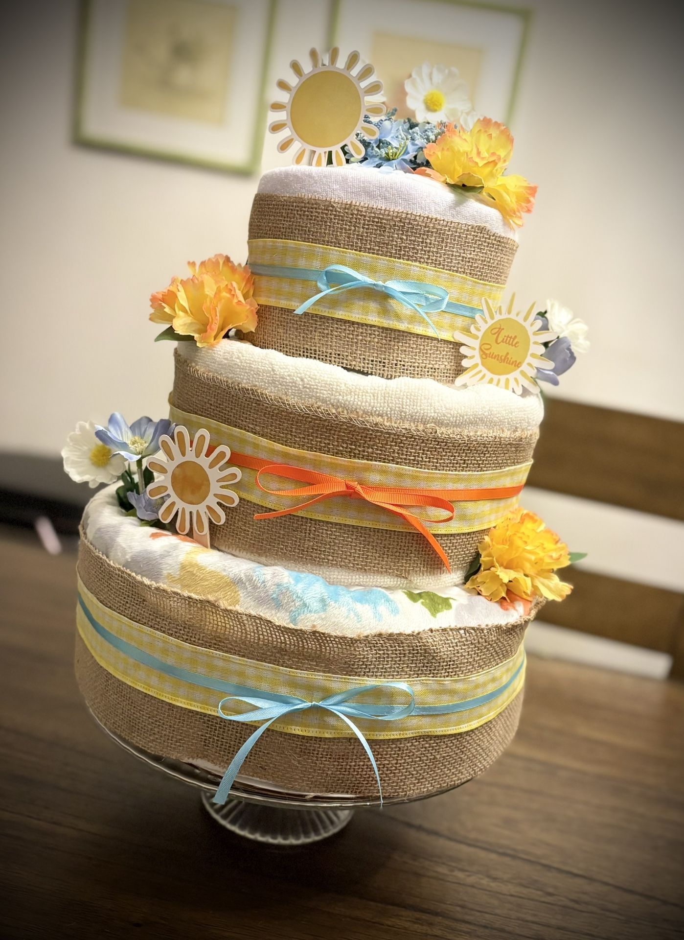 Little Sunshine Dinosaur Cake