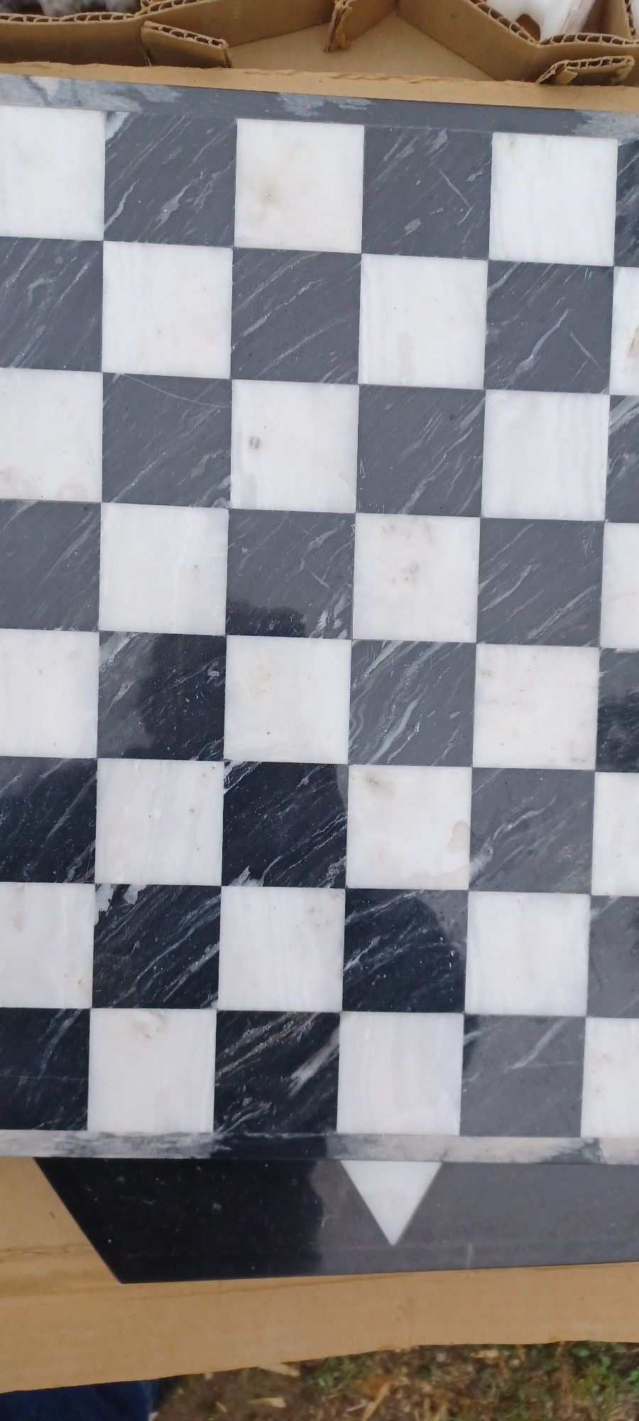 Marble Black&White Chess Set $80.00