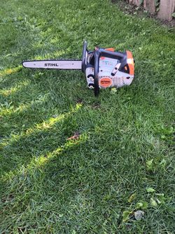 stihl chain saw with 16" bar model MS-193.T runs great