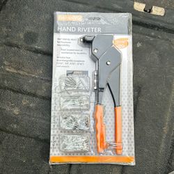 Swivel Head Rivet Gun W/rivets! 