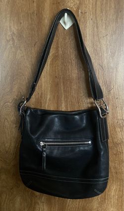 Coach Vintage 2004 Cowhide Leather with tassel shoulder bag