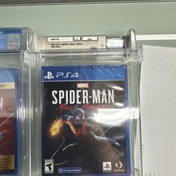 Graded Spiderman Video Games Lot