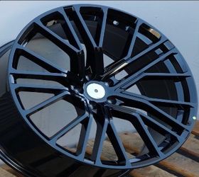 Audi q7 q8 Etron a7 a8 22” new blk RS Styie rims tires sets