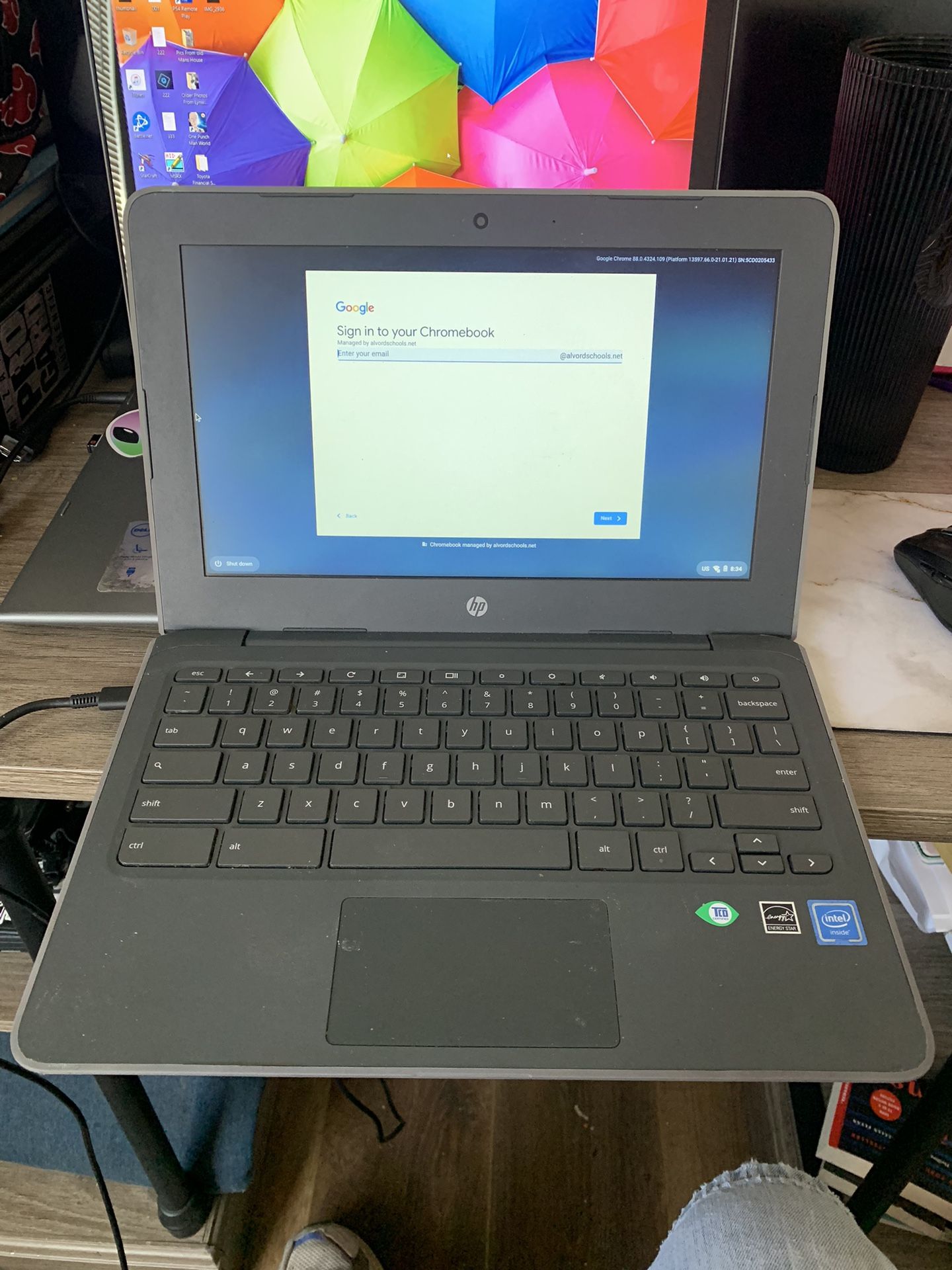 HP Chromebook 11 G7 EE As-Is