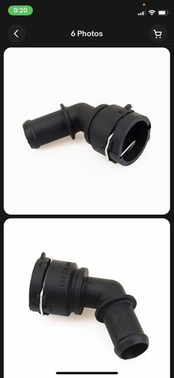 VW Cooling Hose Connector #1J0122291D Beetle Golf Jetta Passat