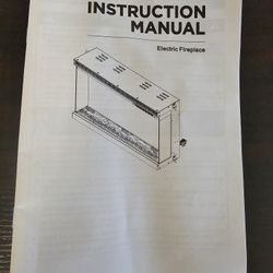 New Electric Fireplace 