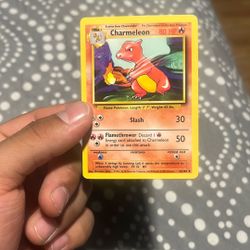 Charmeleon Pokemon Card 