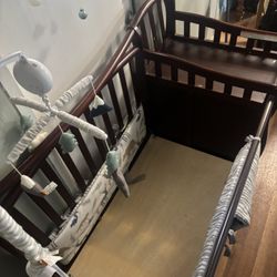 Crib With Drawers & Changing Table $50