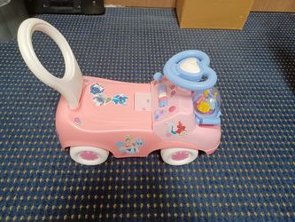 Carriage Ride-On Pink