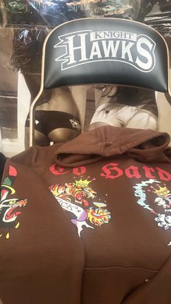 Ed hardy hoodie size large