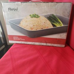 New Parini Ceramic Rectangular Serving Dish