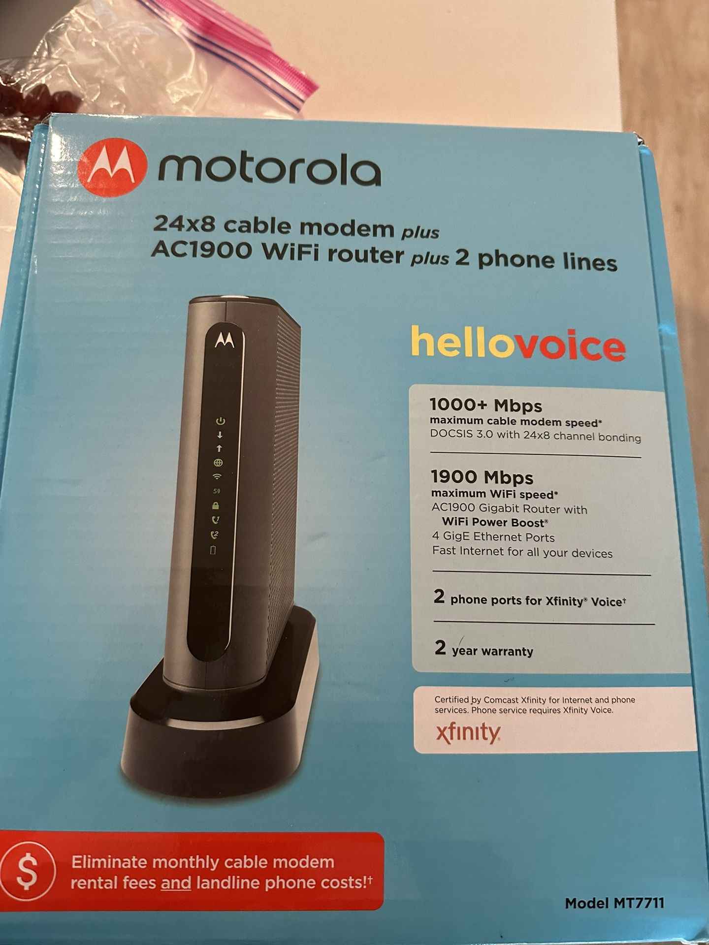 Motorola modem