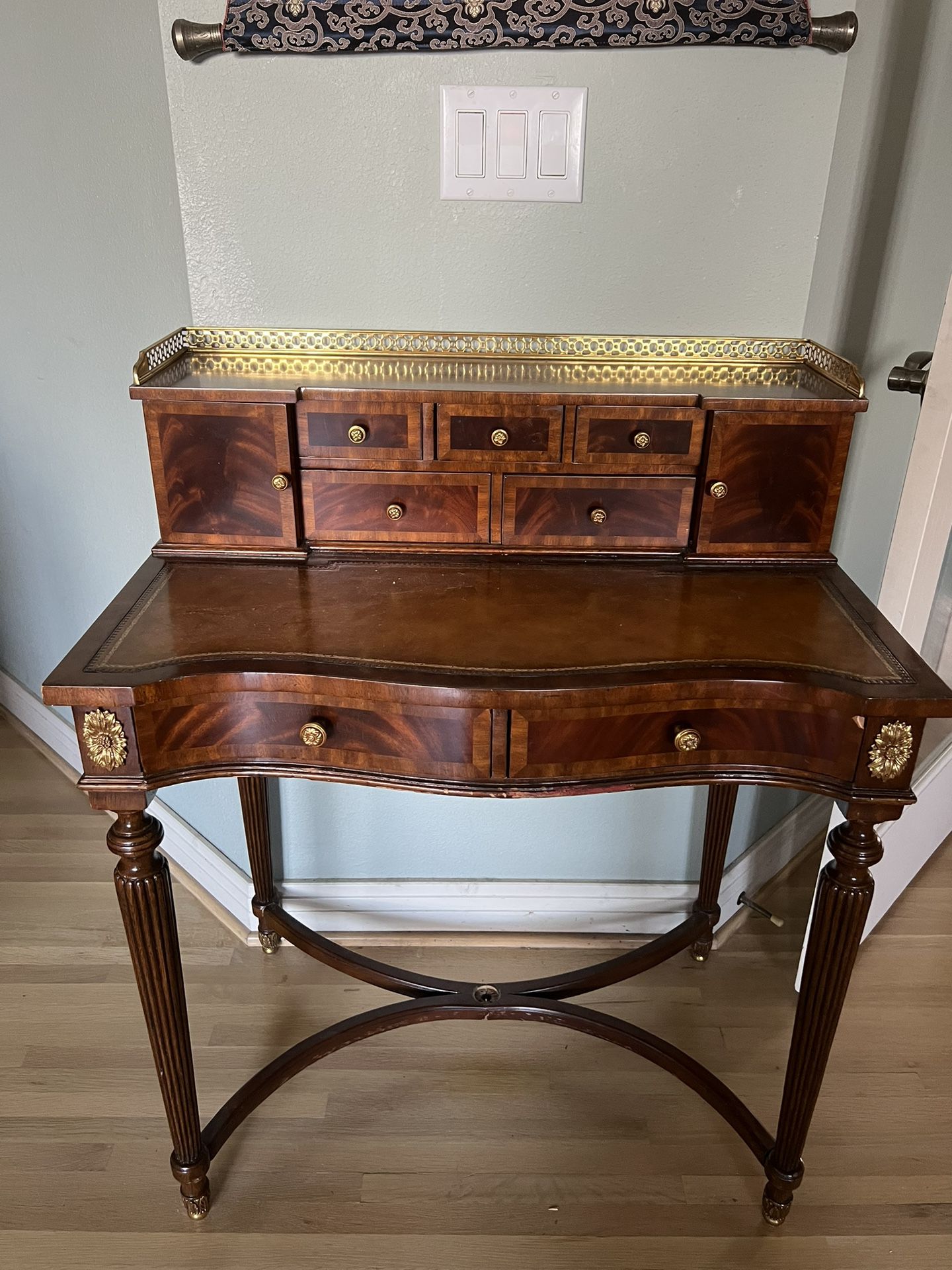 Maitland Smith antique Desk Table 