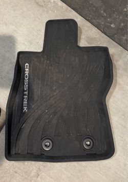 Subaru Crosstrek All Weather Floor Mats plus Trunk Mat