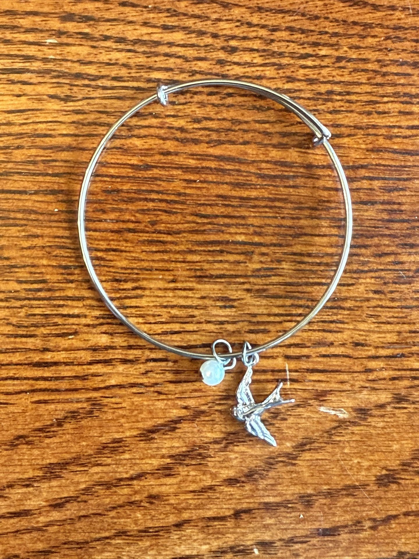 Silver Tone Bangle Bracelet