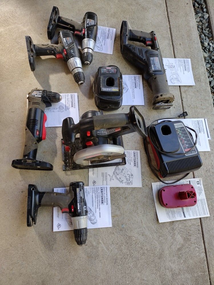 Craftsman C3 19.2 Volt Tools