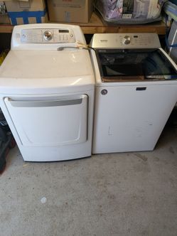 Washer and dryer