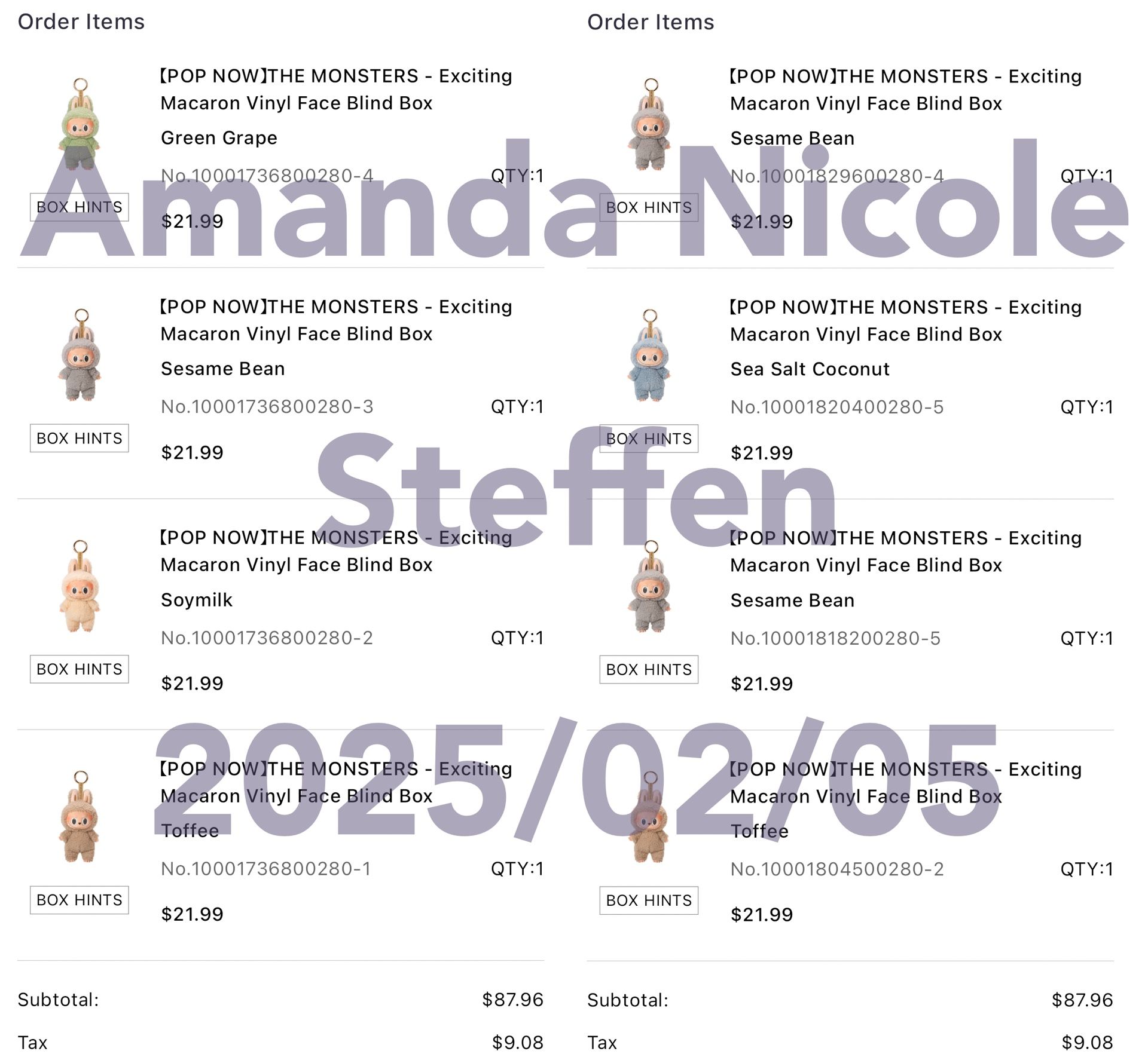 Popmart Labubu Exciting Macaron and Have A Seat (PopNow)