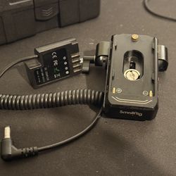 NPF battery Mount Adapter With Gh5 Dummy Battery 