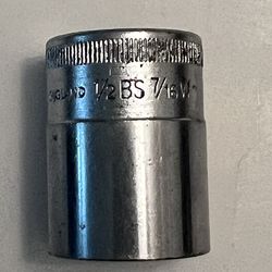 Britool EB 820 1/2BS  7/16W 1/2 Drive Socket