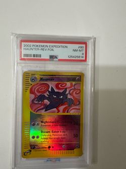 Pokemon PSA 8 Haunter Reverse Expedition
