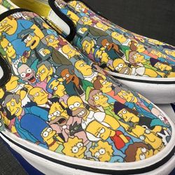 Simpsons Vans Comfycush Slip-On