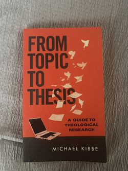 From Topic To Thesis