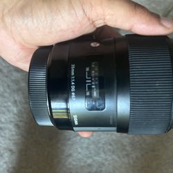 Sigma Art 35mm Lens 
