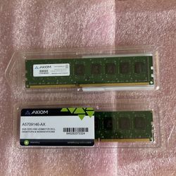 64 Gb Axiom 8GB DDR3-1600 UDIMM Memory